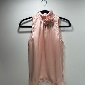 Rachel Zoe Blush Pink Sleeveless Blouse